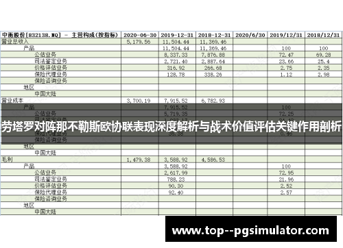 劳塔罗对阵那不勒斯欧协联表现深度解析与战术价值评估关键作用剖析